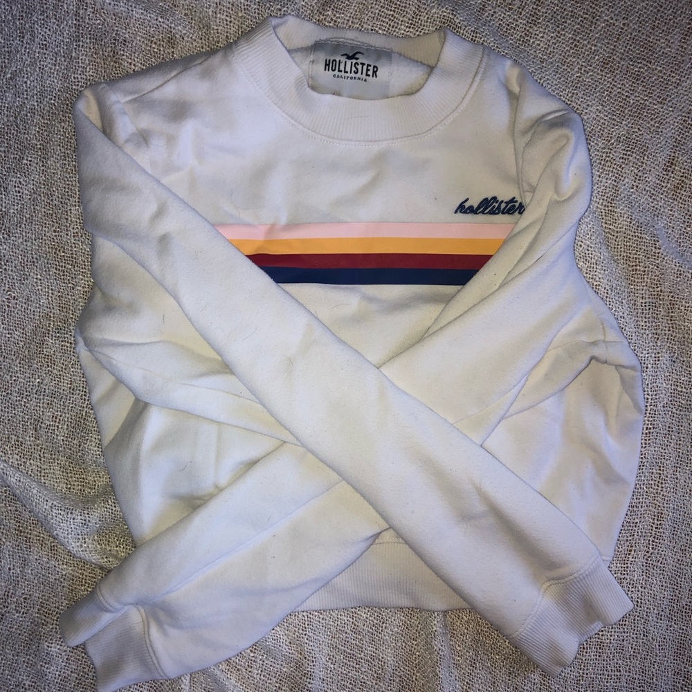Hollister cropped pullover